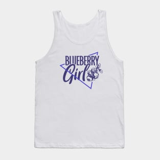 Blueberry girl Tank Top